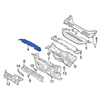Ford OE - Front Cowl Insulator