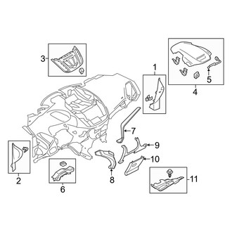 Ford OE - Instrument Panel Components