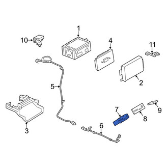 Ford OE - Infotainment Display Control Module