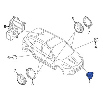 Ford OE - Front Inner Speaker