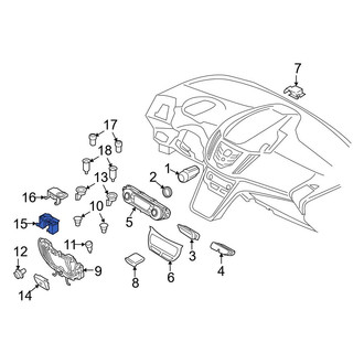 Ford OE - Seat Heater Switch