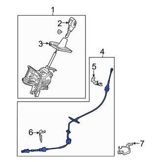 Ford OE - Automatic Transmission Shifter Cable