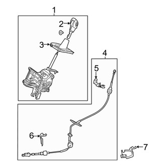 Ford OE - Console - Shifter Housing