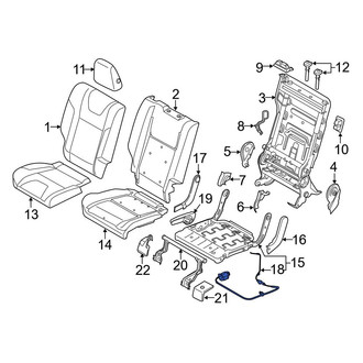 Ford OE - Rear Right Folding Seat Latch Release Handle