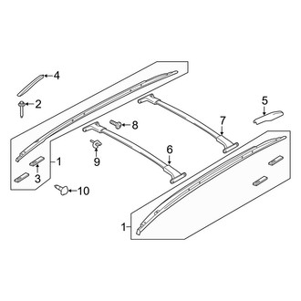 Ford OE - Roof - Luggage Carrier