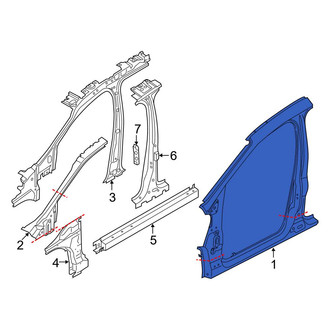 Ford OE - Left Uniside