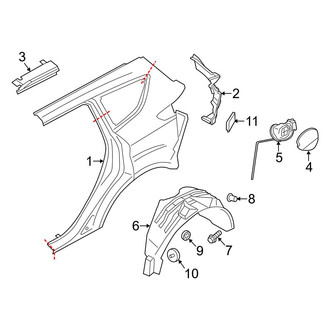 Ford OE - Quarter Panel & Components