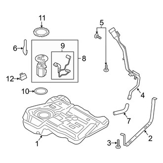 Ford OE - Fuel System Components