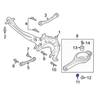 Ford OE - Rear Alignment Camber Adjusting Eccentric