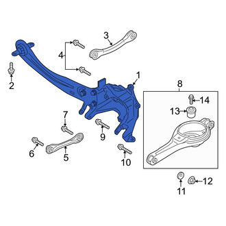 Ford OE - Rear Left Suspension Knuckle