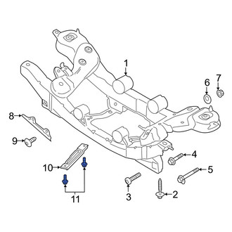 Ford OE - Suspension Crossmember Bolt