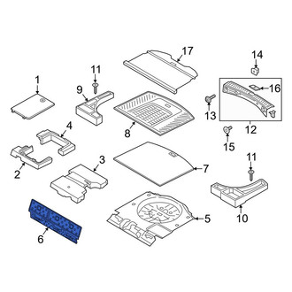 Ford OE - Rear Partition Panel
