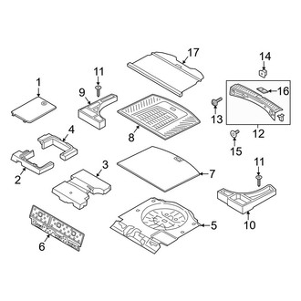 Ford OE - Rear Body & Floor - Interior Trim