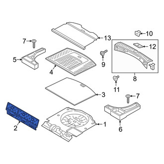 Ford OE - Rear Partition Panel