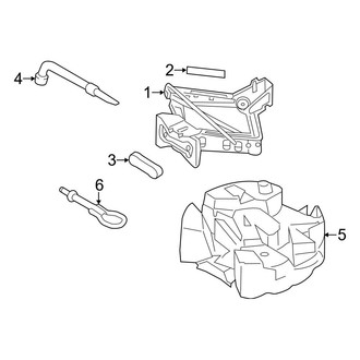 Ford OE - Rear Body & Floor - Jack & Components