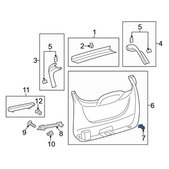 Ford OE - Kick Panel Retainer