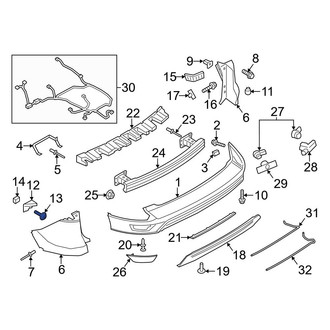 Ford OE - Door Interior Trim Panel Screw