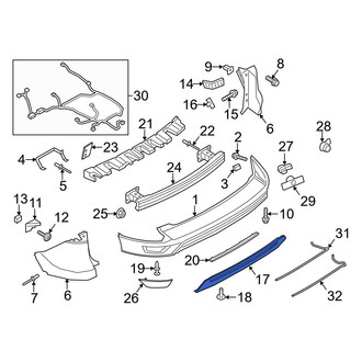 Ford OE - Rear Valance Panel