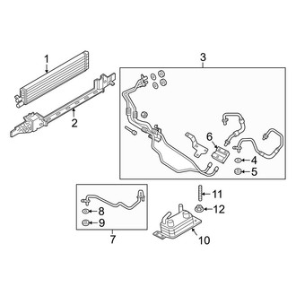 Ford OE - Cooling - Trans Oil Cooler (1.5L)