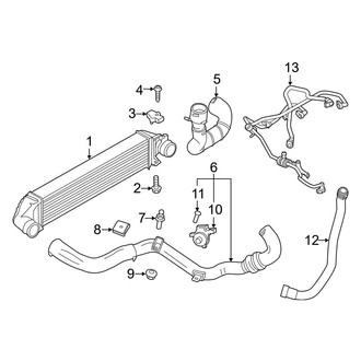 Ford OE - Cooling - Intercooler (2.0L)