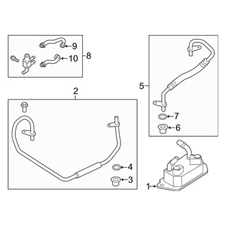 Ford OE - Cooling - Trans Oil Cooler
