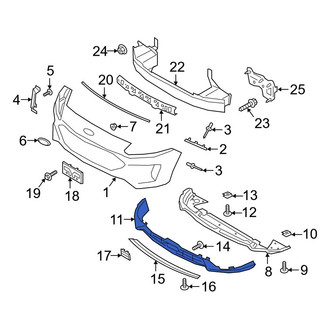 Ford OE - Front Lower Bumper Cover