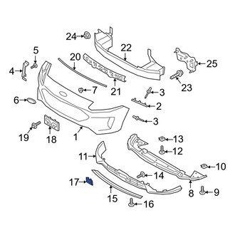 Ford OE - Front Tow Eye Cap