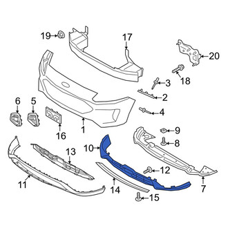 Ford OE - Front Lower Bumper Cover