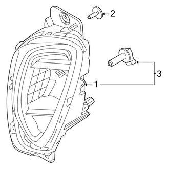Ford OE - Front Lamps - Fog Lamps