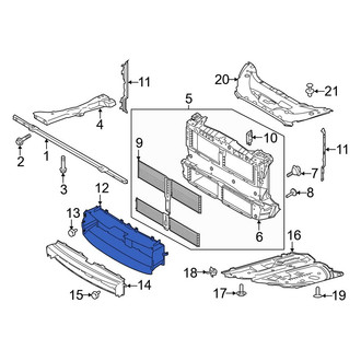 Ford OE - Front Upper Radiator Support Air Duct