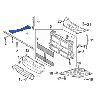 Ford OE - Front Left Radiator Support Panel Reinforcement