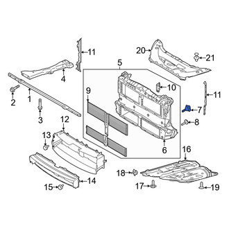 Ford OE - Radiator Shutter Assembly Bolt