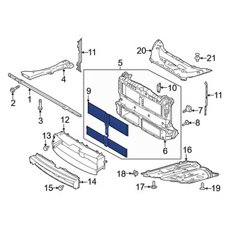 Ford OE - Front Radiator Support Baffle