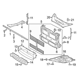 Ford OE - Radiator Support