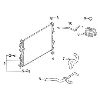 Ford OE - Cooling - Radiator & Components (1.5L)