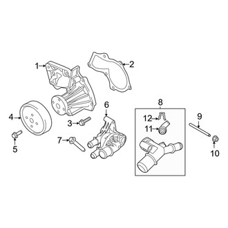 Ford OE - Cooling - Water Pump (1.5L)
