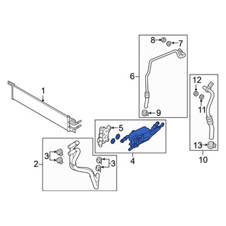 Ford OE - Automatic Transmission Oil Cooler
