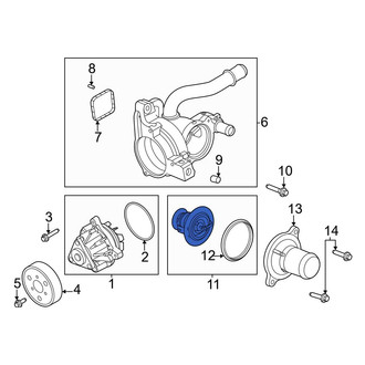 Ford OE - Engine Coolant Thermostat