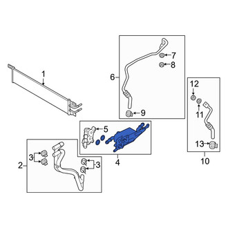 Ford OE - Automatic Transmission Oil Cooler