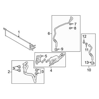 Ford OE - Cooling - Trans Oil Cooler (2.0L)