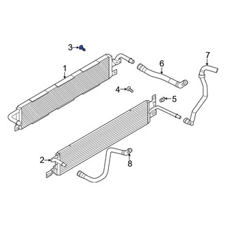 Ford OE - A/C Condenser Mount Bolt