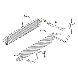 Ford OE - Bumper Cover Bolt