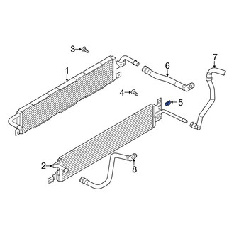 Ford OE - Radiator Mount Nut
