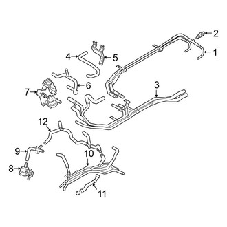 Ford OE - Inverter Cooling Components (SEL Hybrid / Titanium Hybrid)