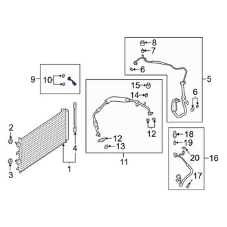 Ford OE - A/C Pipe