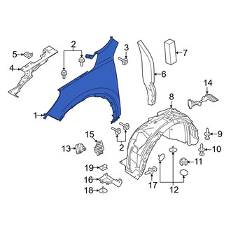 Ford OE - Front Left Fender
