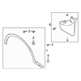 Ford OE - Fender - Exterior Trim