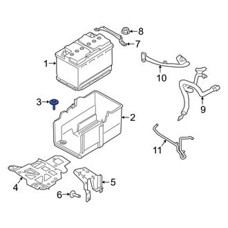 Ford OE - Battery Tray Bolt