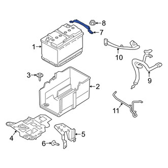 Ford OE - Battery Hold Down Frame