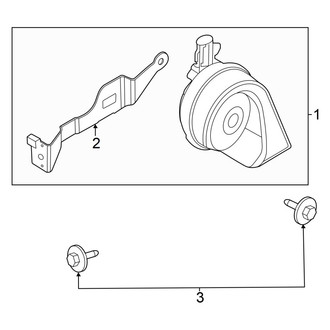 Ford OE - Electrical - Horn